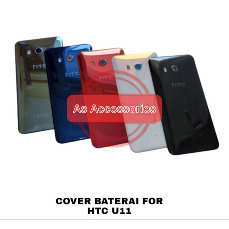 Backdoor Back Cover Tutup Batre Tutup Belakang Htc U11