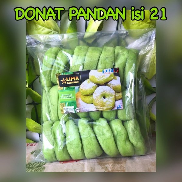 

Donat Pandan Isi 21pcs