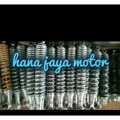 shock belakang karisma