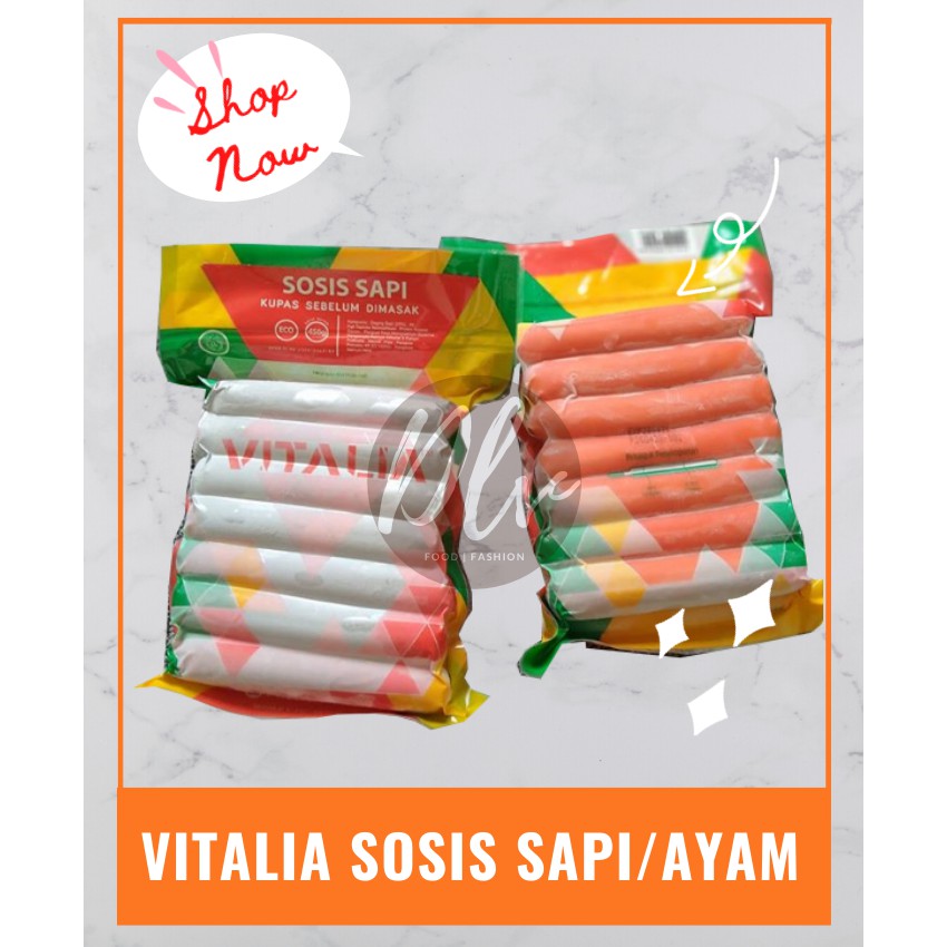 

Vitalia Sosis - Ayam - Sapi