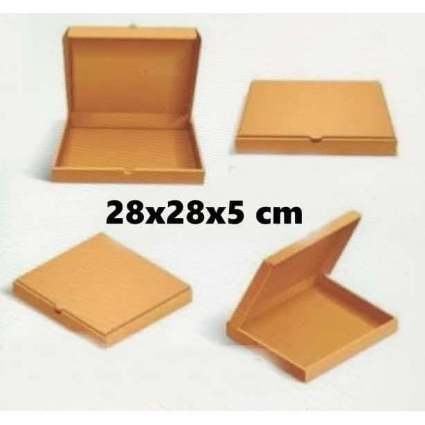 

Premium Box Kardus Dus Kotak Pizza Kue T-Shirt Baju Polos 28X28 X5 Cm '