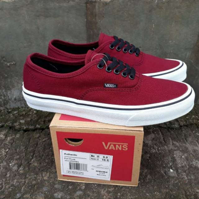 Sepatu Vans Authentic Port Royal PREMIUM BNIB original asli