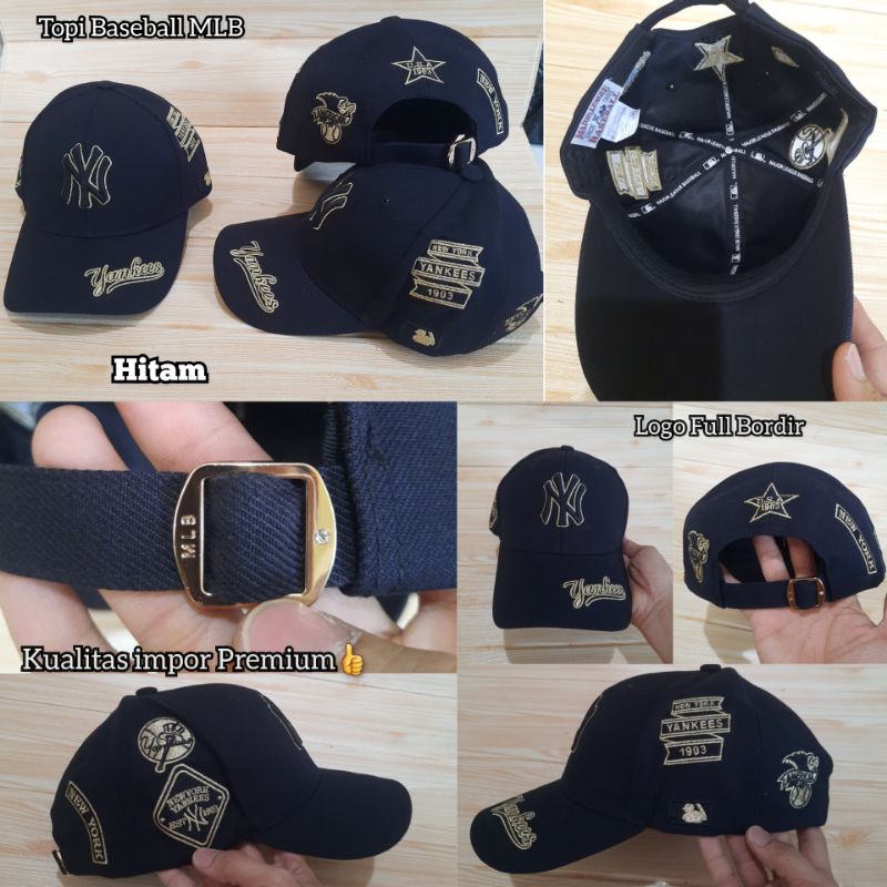 Topi / Topi NY impor premium / Topi NY MLB Baseball unisex Berkualitas produk di jamin mantul impor 