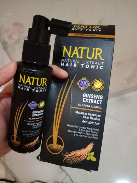 NATUR Natural Extract Hair Tonic | Shopee Indonesia
