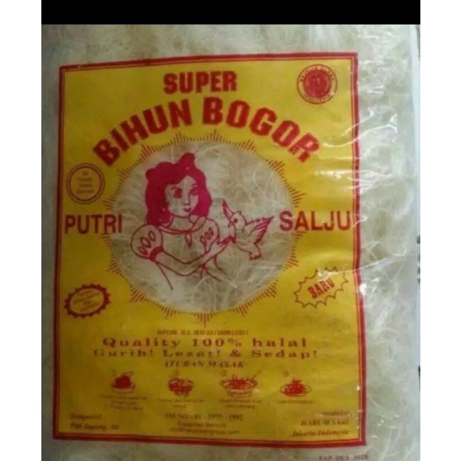 BIHUN BOGOR PUTRI SALJU ±3KG.SAMEDAY/INSTANT