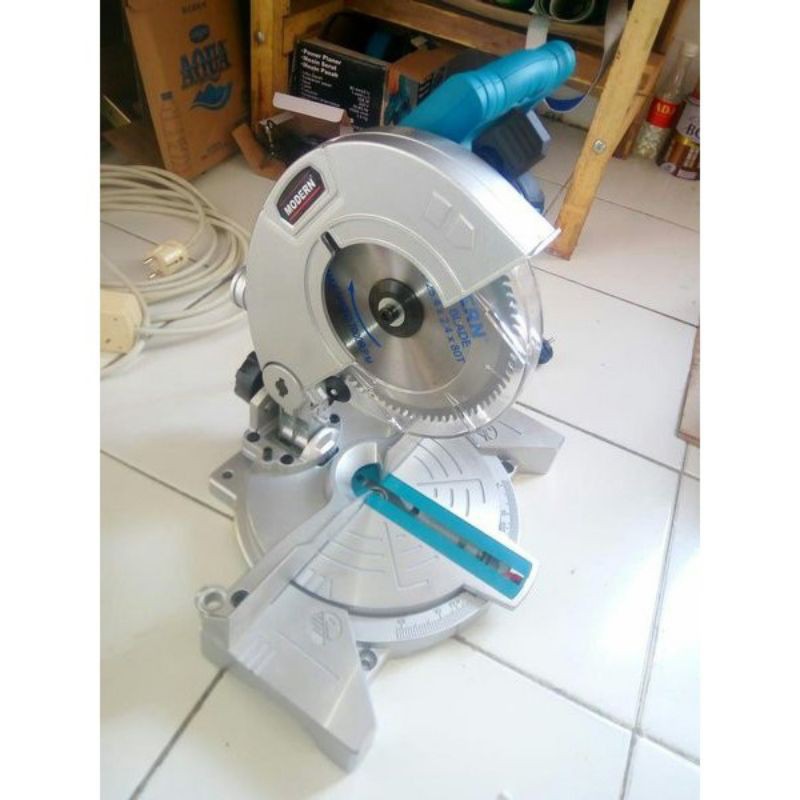 Modern M-3700B / Mitersaw Modern M 3700 B / Mesin Potong Aluminium Miter Saw 7 inch