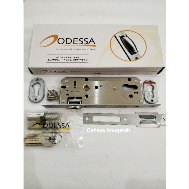 Body Pelor Odessa 8500 SS Kacang / Body Kunci Pelor Pintu