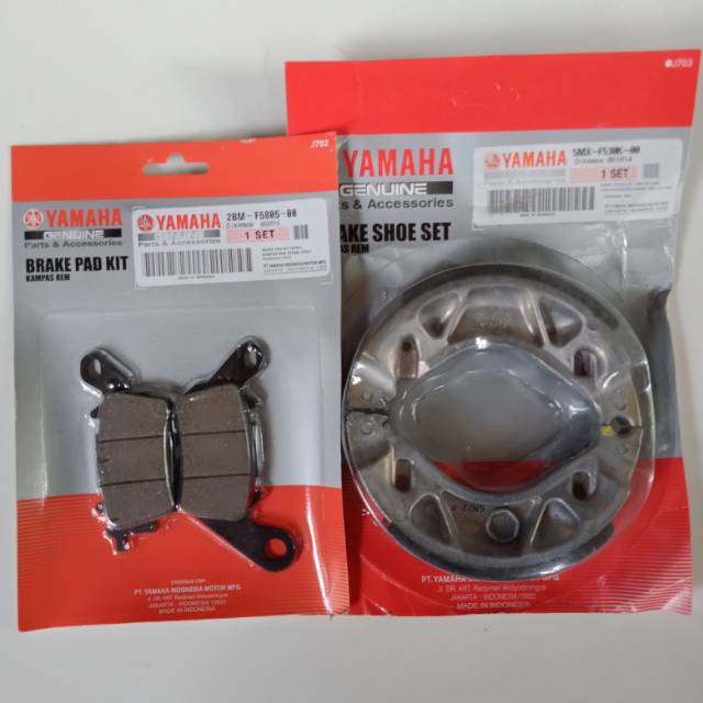 Kampas Rem depan belakang Yamaha- Mio M3-Mio  125Z kualitas ori.