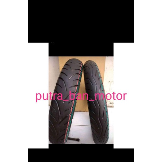 sepasang,ban,metic.tubles.batikan.merk.irc untuk motor vario. mio. beat. lexi. spacy. x ride dll tub
