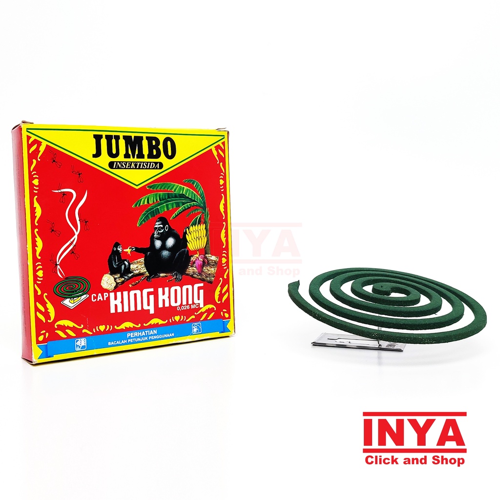 OBAT NYAMUK BAKAR CAP KING KONG INSEKTISIDA JUMBO BOX 10pcs