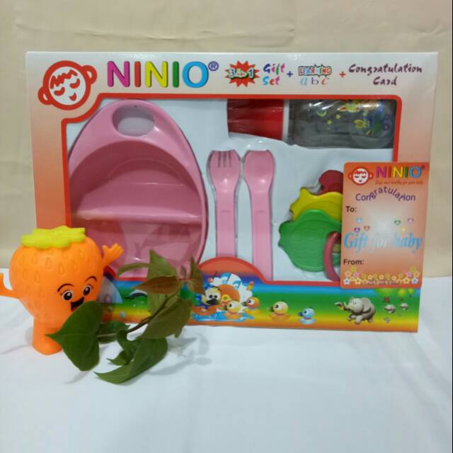 gift set ninio/tempat makan ninio