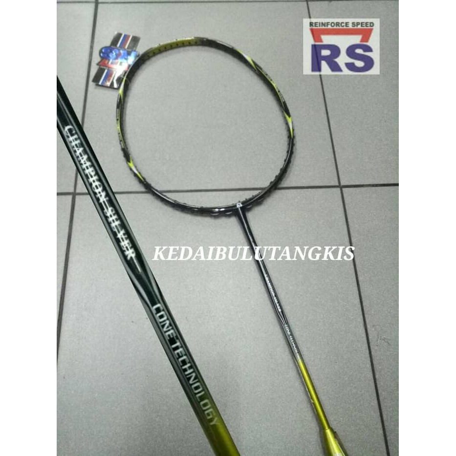 unik RAKET BADMINTON RS CHAMPION SILVER
