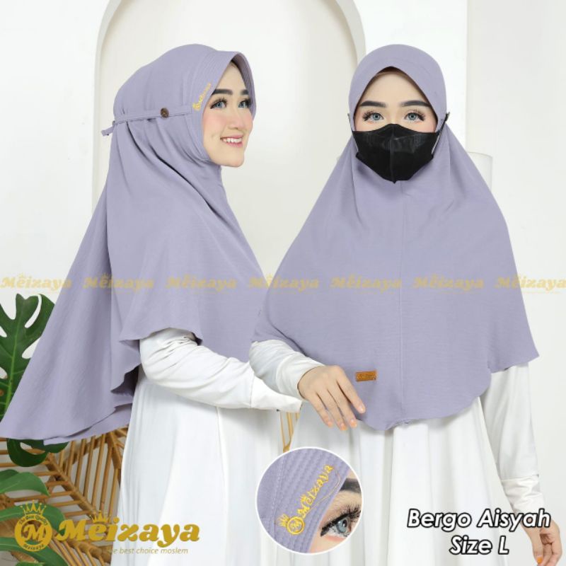 Bergo pet Aisyah by MEIZAYA