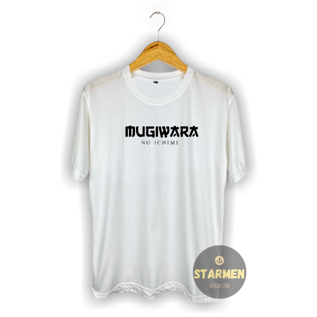 Kaos Distro Pria T-Shirt Motif Kata Kata MUGIWARA