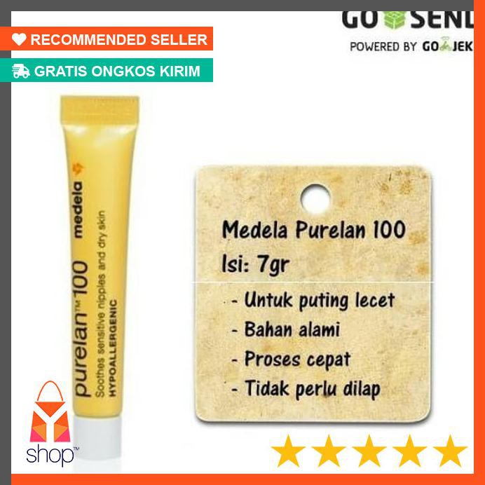DISCOUNT  Medela Purelan 7gram / Salep Untuk Puting Luka /Krim untuk Puting luka