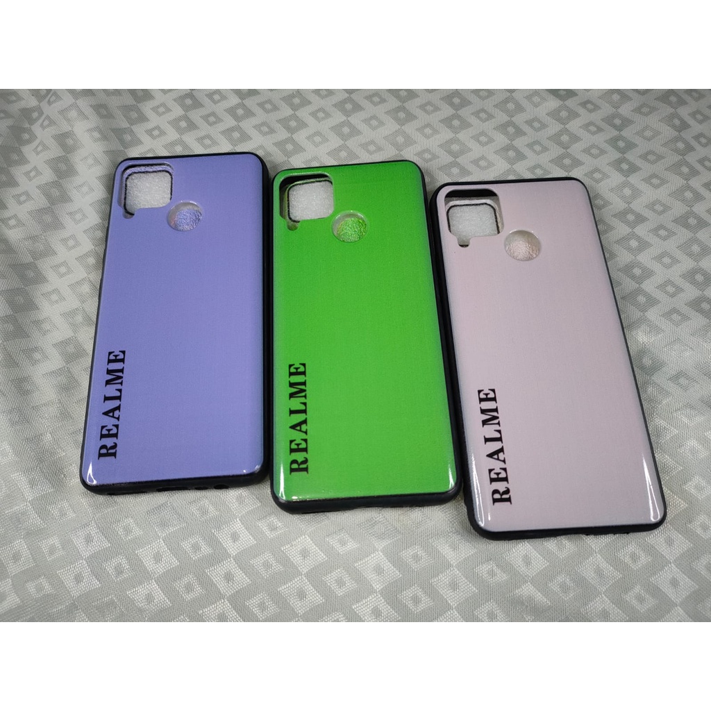 FUZE HARD CASE WANA MACARON RAINBOW REALME C15