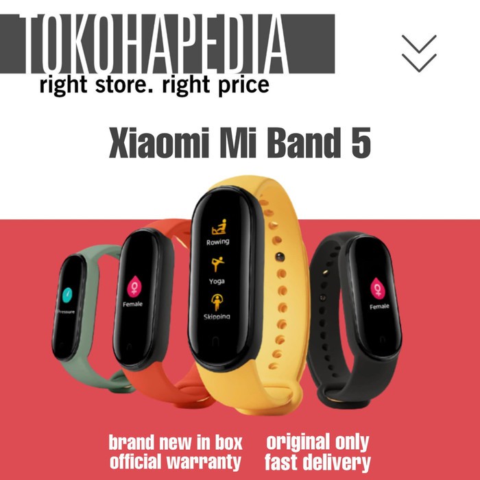 Xiaomi Mi Band 5 Amoled Miband 5 Smartwatch ORIGINAL XIAOMI