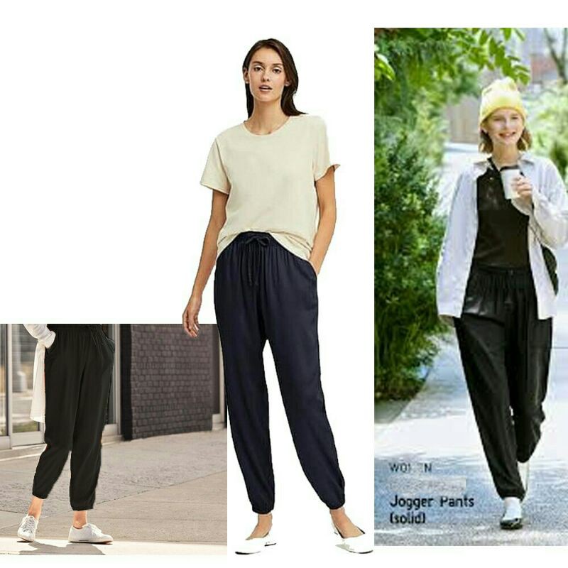 Celana Joger Wanita Uniqlo Sisa Export