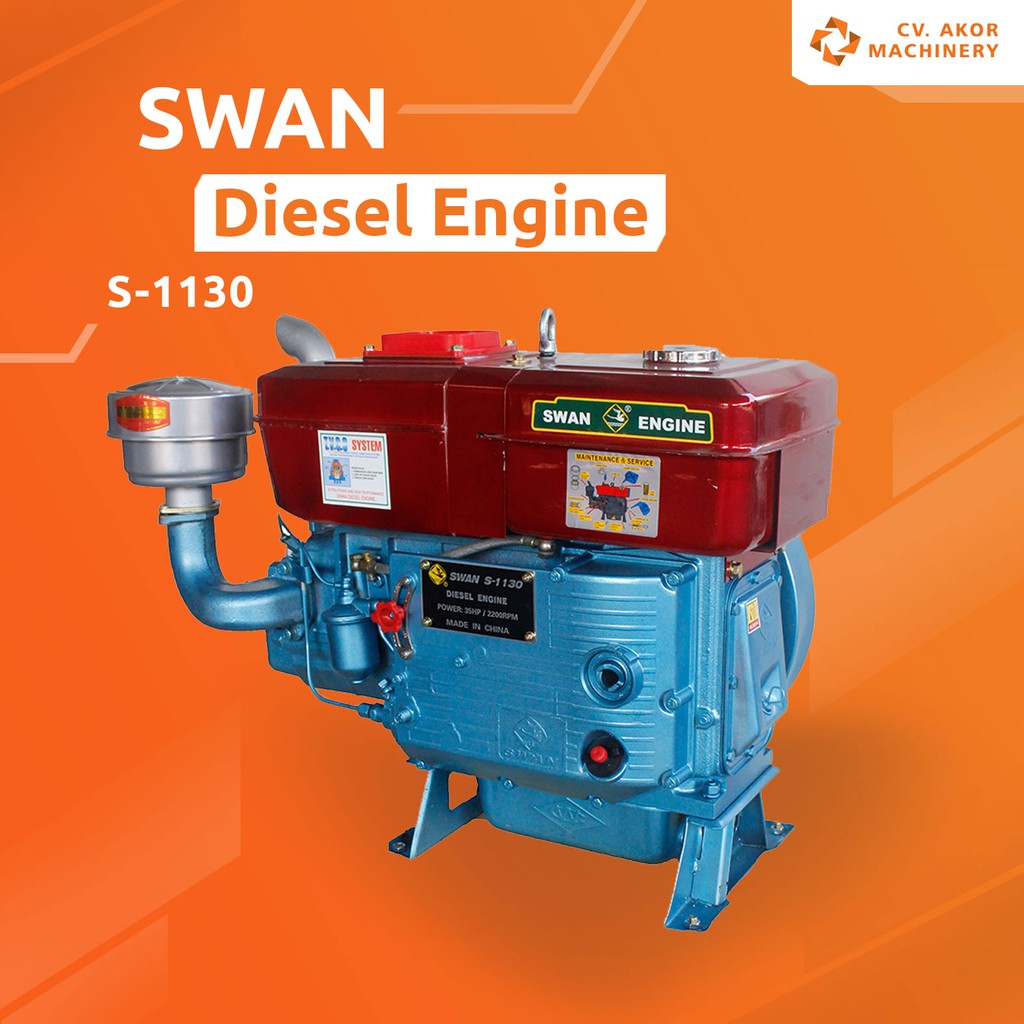 Jual Mesin Diesel 35 Pk Diesel Engine Swan Shopee Indonesia
