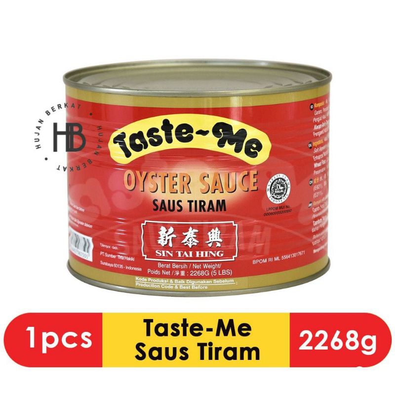 

Taste Me Saus Tiram 2268gram HALAL