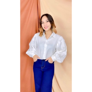 RX Fashion - Audry Rufi Basic Shirt Blouse Katun Twistcone / Blouse Mona / Kherila -BN