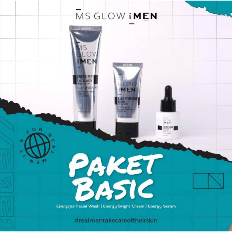 Paket Basic Man Ms Glow