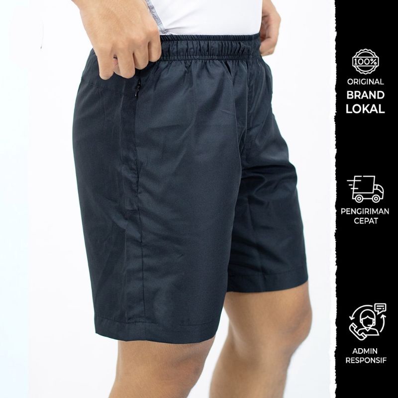 celana pendek parasut pria wanita sporty keren juga tidur santuy