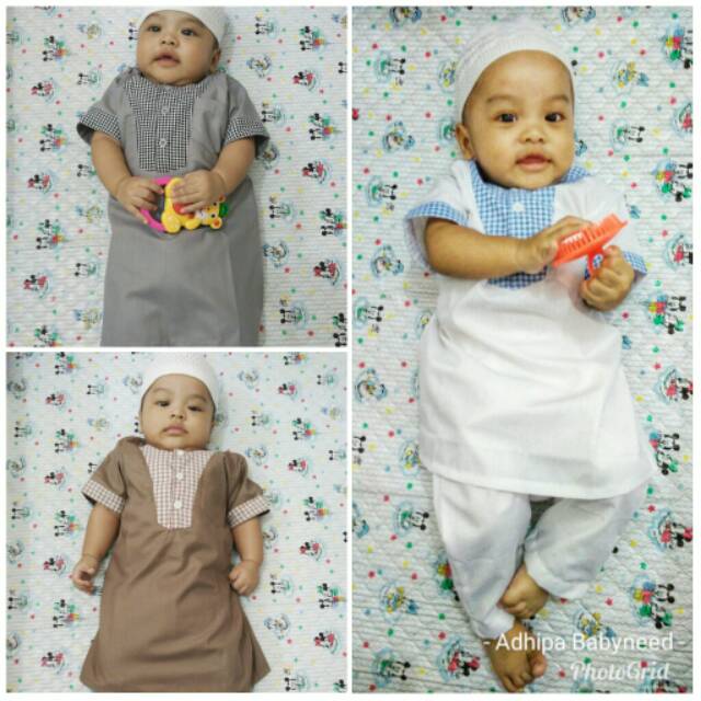 Koko Turki Bayi / Anak warna ABU