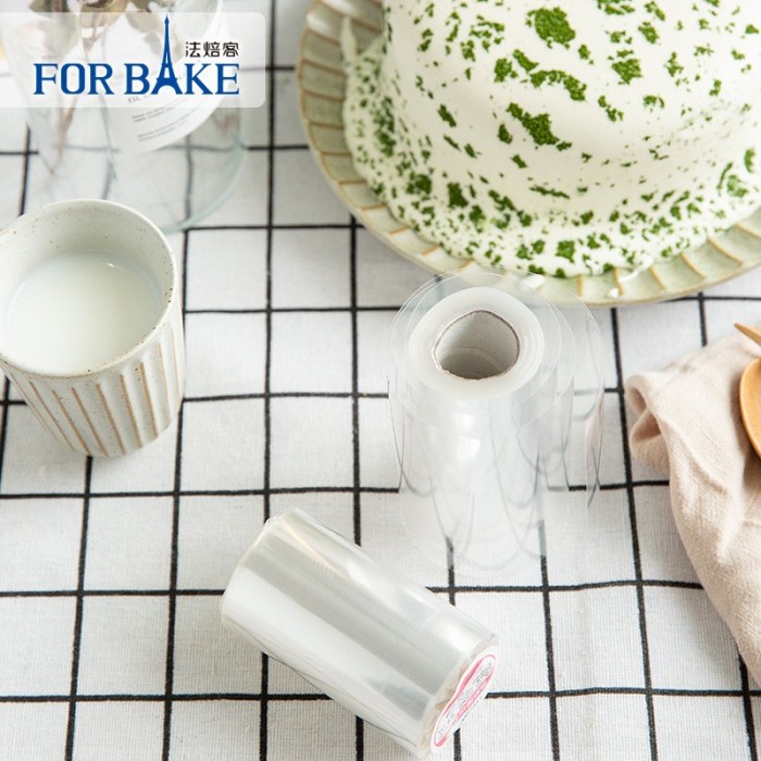 Forbake FB52115 -Mousse Cake Edge wrapping/Plastik Pinggiran Kue Tart