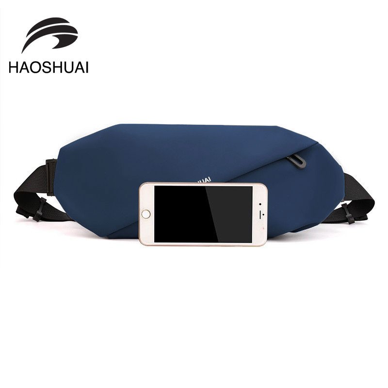 HAOSHUAI 1100-20 Tas Selempang Dada Pria Waistbag Anti Air Premium WK-SBY