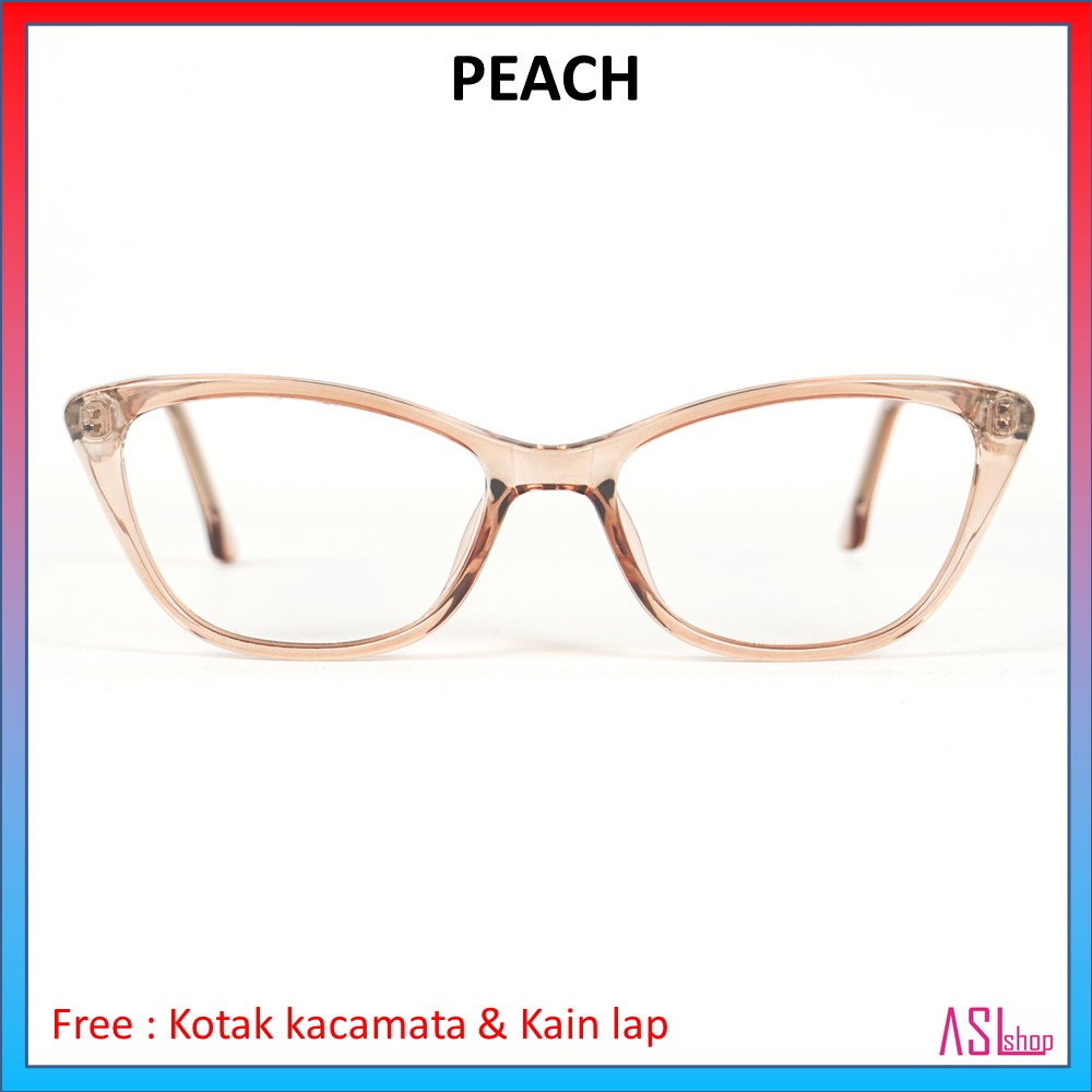 FRAME DAN KACAMATA MINUS KOREA STYLE (ID 1054) + LENSA BLUERAY/PHOTOCROMIC