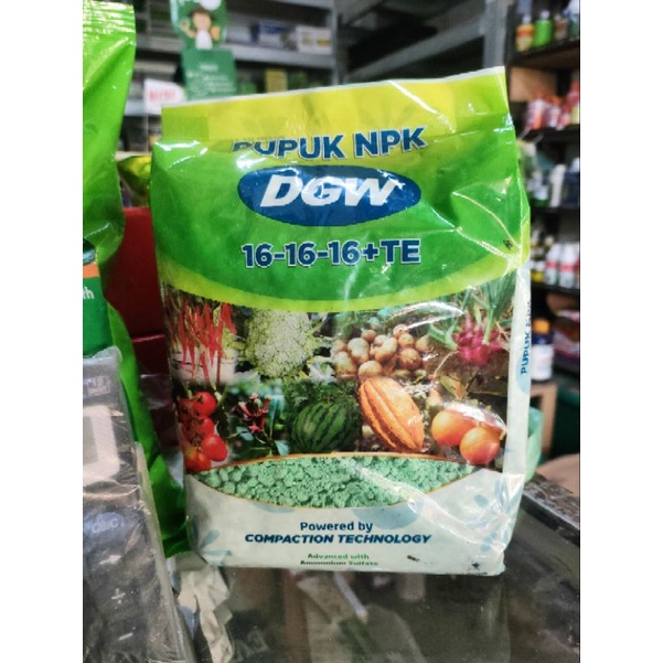 Pupuk NPK 16 16 16 Compaction DGW 1 kg Ori