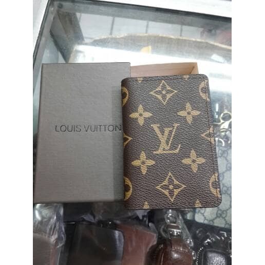 TERBAIK DOMPET KARTU DOMPET CARD HOLDER LV MONOGRAM