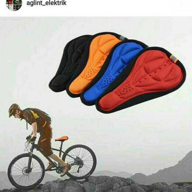 Cover jok sadel sepeda gunung empuk
