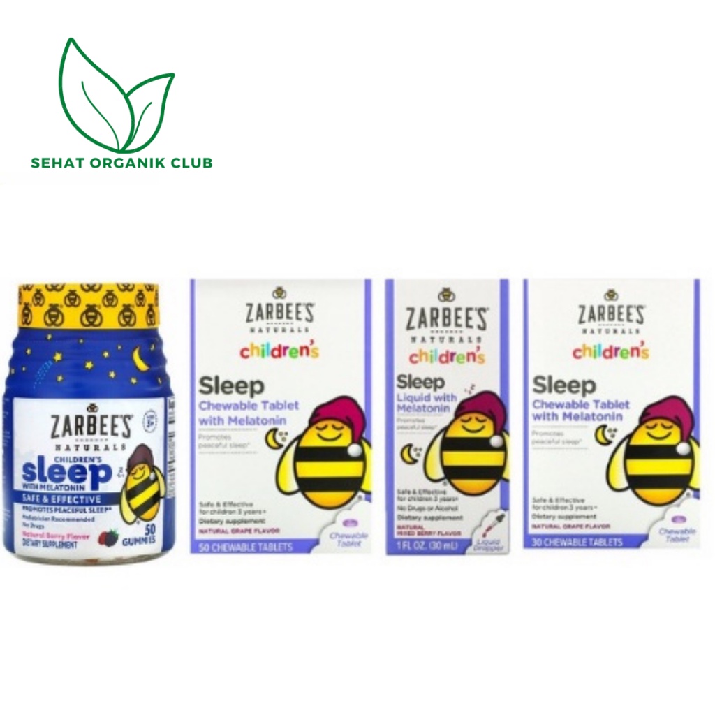 Jual Zarbee's Children's Sleep Liquid With Melatonin 30 ml ; Children's