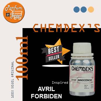 BIBIT PARFUM MURNI CHEMDEX'S AVRIL FORBIDEN 100 ML | CHEMDEX AVRIL FORBIDDEN | SEGEL