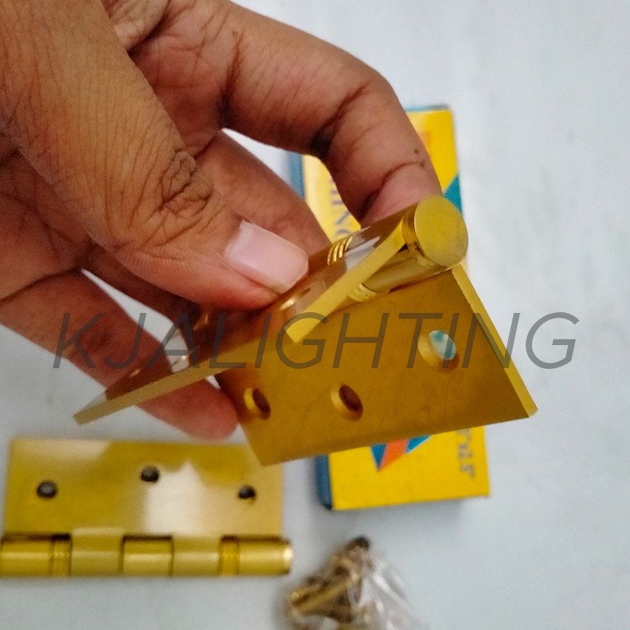 ENGSEL PINTU 3IN X 2,5&quot; GOLD