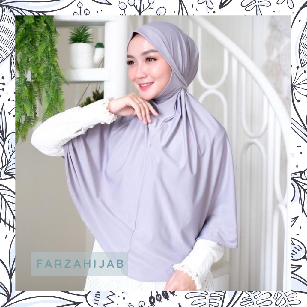 Radya Bergo 2in1 / BERGO JERSEY / KHIMAR JERSEY RIFANY HIJAB / RADYA RIFANI / JILBAB MASKER