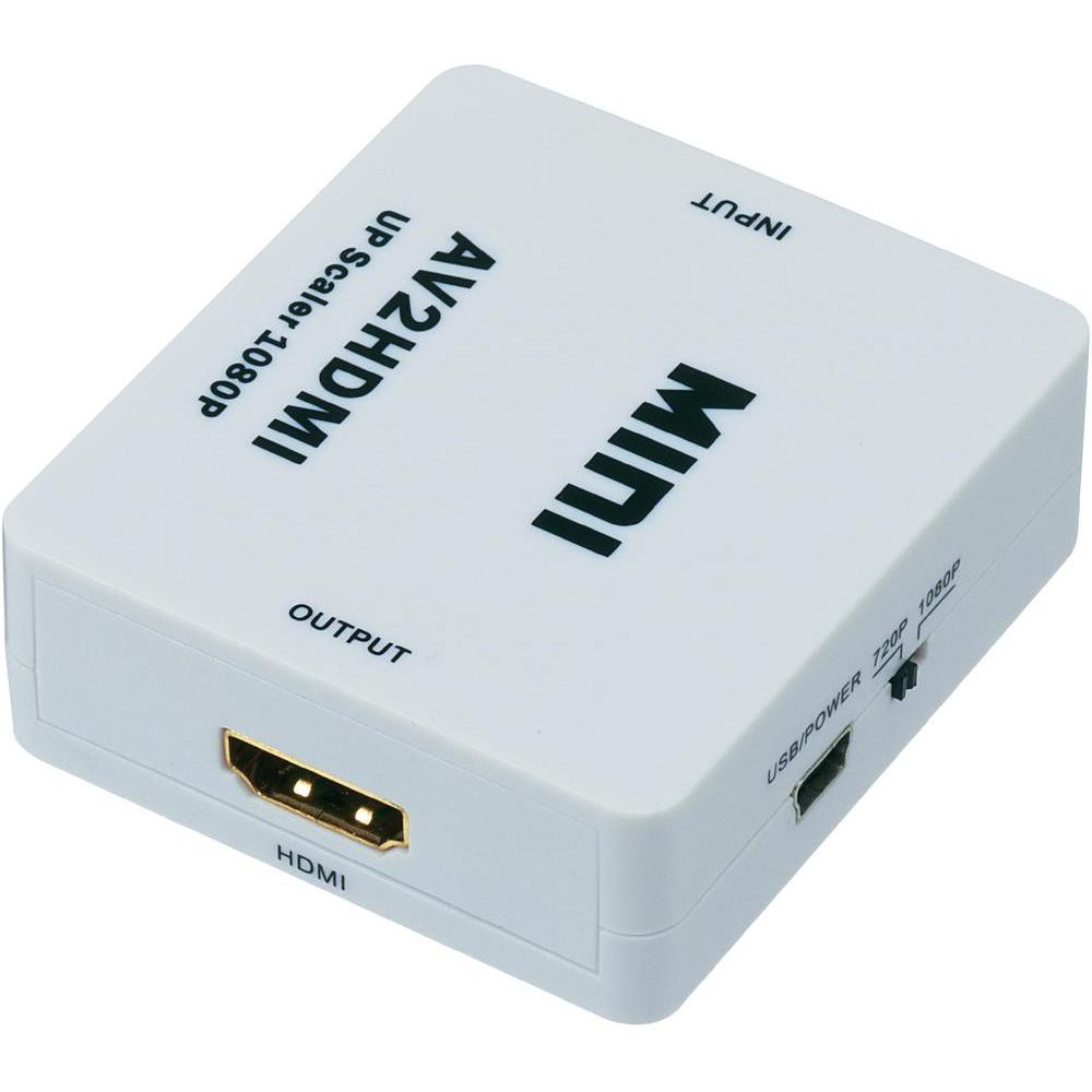 Konverter AV to HDMI Support Full HD dan Audio