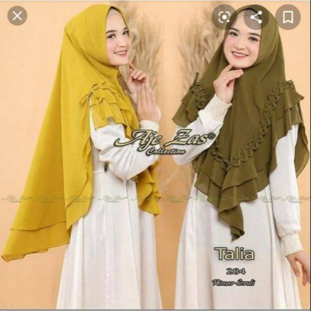 JILBAB CERUTY AJE JAZ TALIA IMPORT PREMIUM