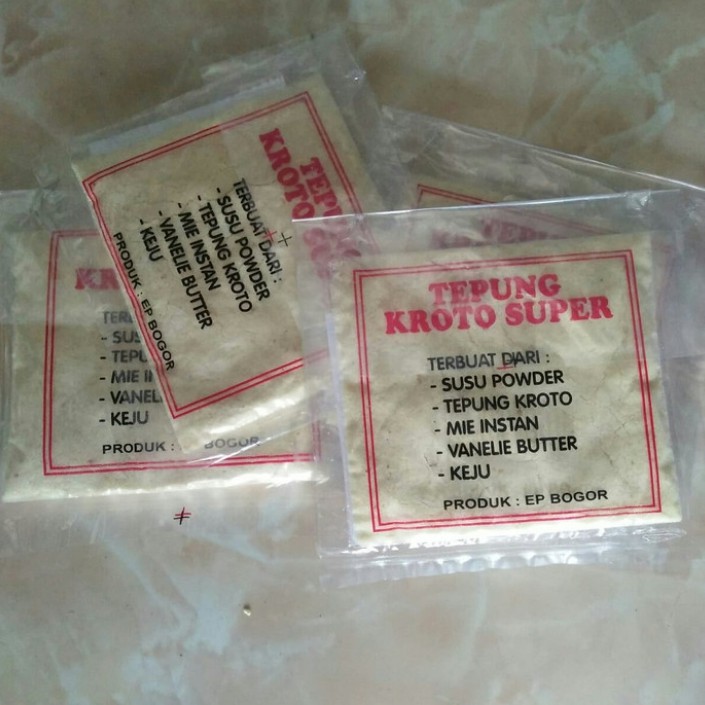 UMPAN TEPUNG KROTO SUPER