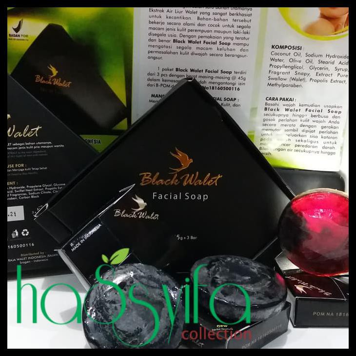 Sabun Black Walet , Sabun Herbal Walet ,Sabun Black Walet Fasial Soap TERBARU