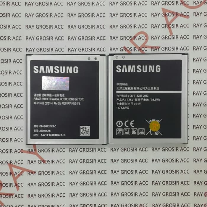 Baterai Original Samsung Grand 3 G7200 , Max G720 EB-BG720CBC