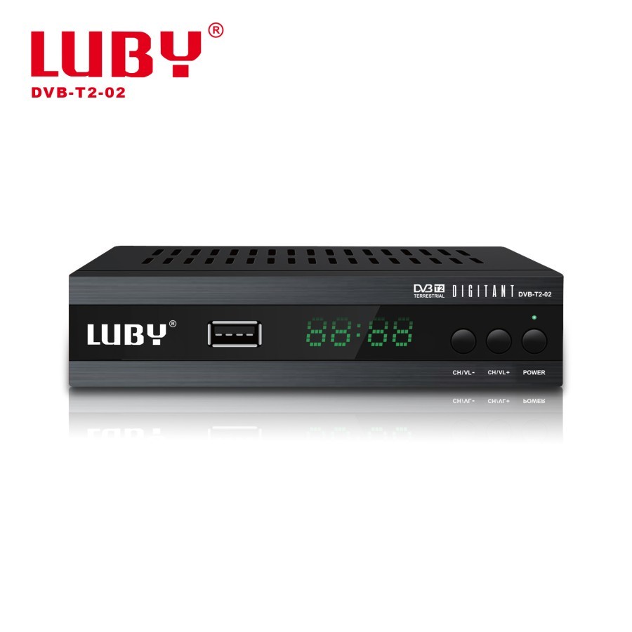 Luby Set Top Box DVBT2/C Receiver TV STB Digital DVB T2