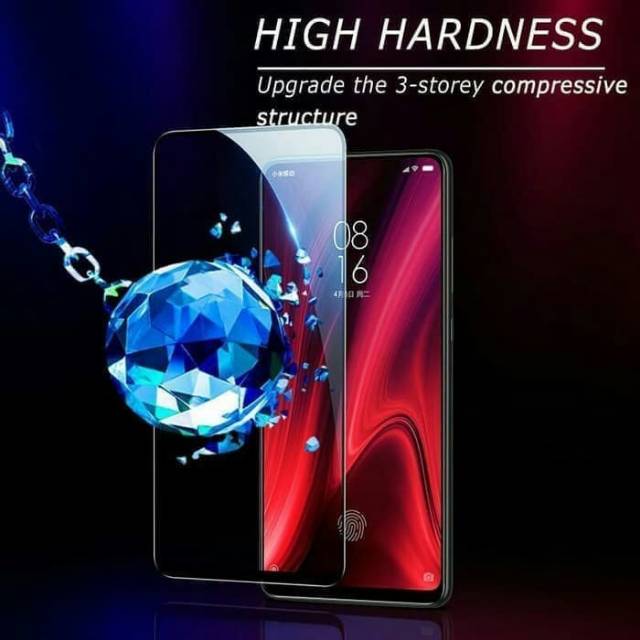 Tempered glass full cover mi 9t mi 9t pro mi9t mi9t pro