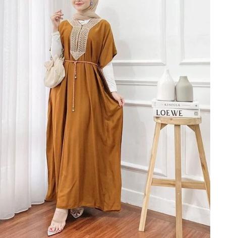 Daster Arab Jumbo Daster daster Busui Kaftan Wanita Kaftan Jumbo Big Size Kaftan XXXL