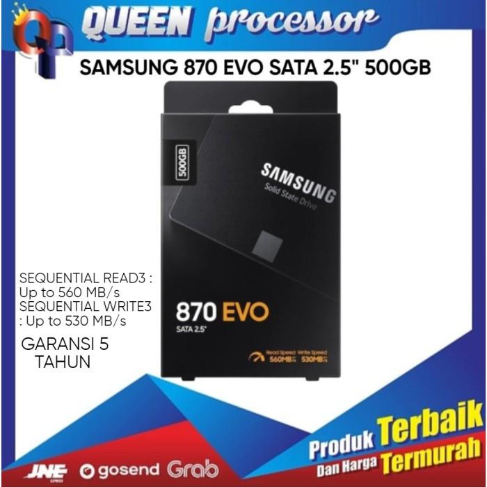 Ssd | Samsung 870 Evo Sata 2.5" 500 Gb V-Nand Ssd