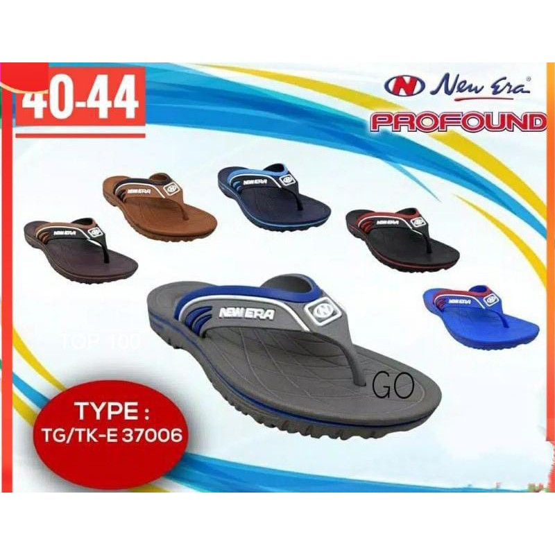 gos NEW ERA MB.E 7006 Sandal Japit Pria Dewasa Sandal New Era Karet Original