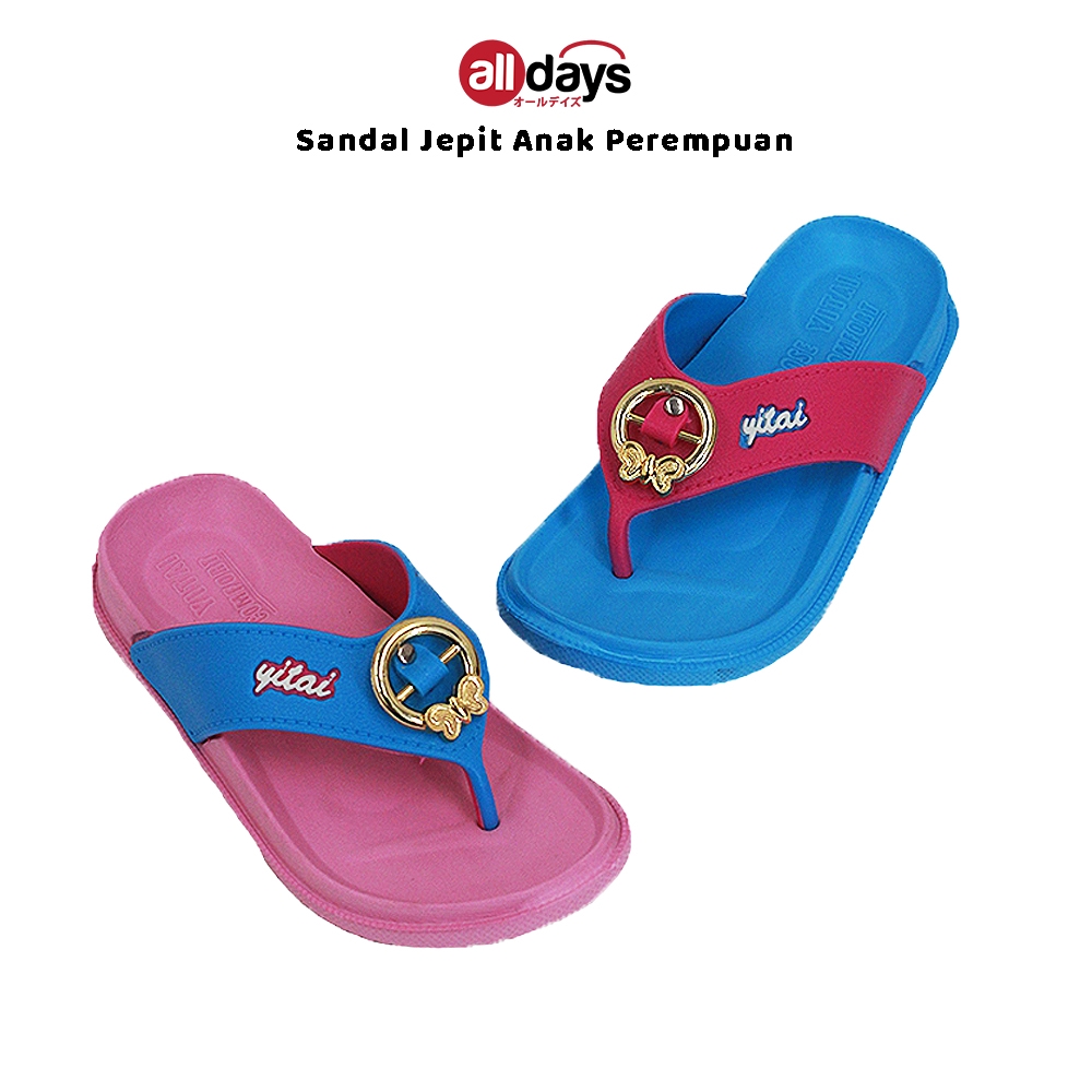 Alldays YT ~ Sandal Jepit Anak Perempuan YT-330GKF Size 24-29