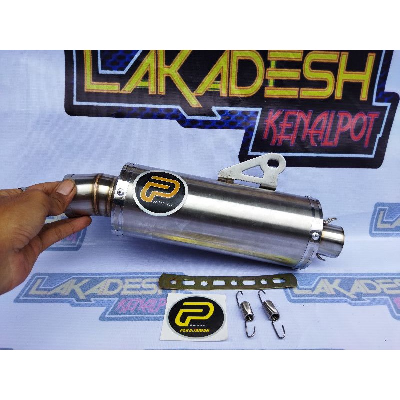 SILENCER (ONLY) KNALPOT PEKA JAMAN (INLET 38/50) BEAT MIO VARIO AEROX SCOOPY NMAX PCX ADV LEXI DLL